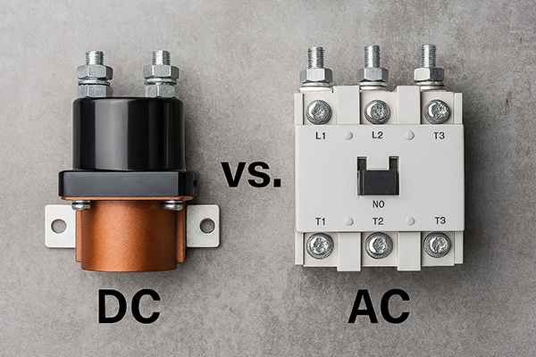 DC Contactors vs. AC Contactors: Key Differences and Application Insights