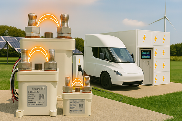 Why High-Voltage Contactors Are Key to E-Trucks & Energy Storage？
